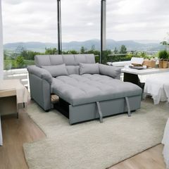 Pull Out Double Sofa Bed - Perfect for Small Spaces