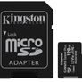 micro sd card Kingston Canvas Select Plus 128GB Micro SD UHS-I (U1) Flash Card with Adapter Image 3
