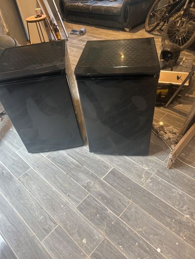 fridge and freezer