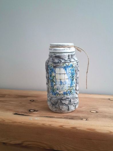 Vintage Glass Jar