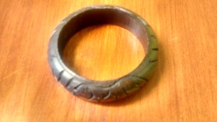 For sale hand carved bracelet