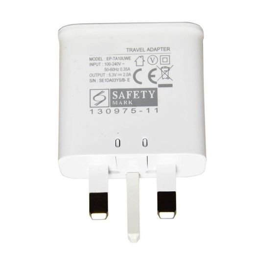 Samsung Wall Plug Power Adapter EP-TA20UWE Cell Phone UK