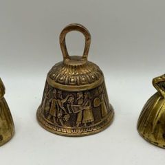 Trio of brass servants  bells Only 35 for 3