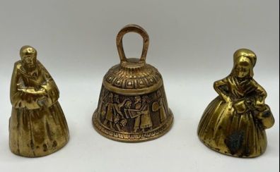 Trio of brass servants  bells Only 35 for 3