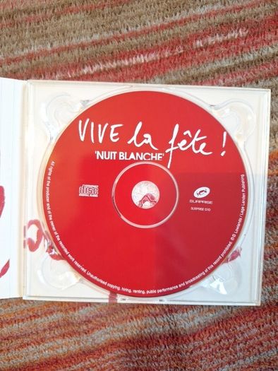 CD Vive la fete Nuit Blanche