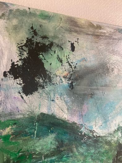 Large Original Painting Original Irish Landscape Framing Option The Wicklow Way Irish Valley Art Wicklow Dublin Kerry Original Irish Art