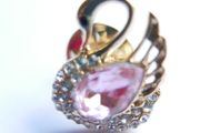 Vintage Swan Brooch