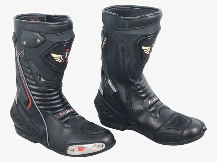 Premium Genuine Leather Motorcycle Riding Boots Motorbike Racing & Touring Boots
