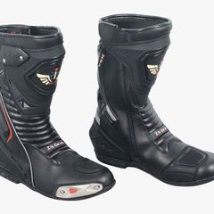 Premium Genuine Leather Motorcycle Riding Boots Motorbike Racing & Touring Boots