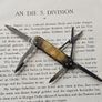 Vintage 1950s Victoria Victorinox Buffalo Horn Executive 74mm Swiss Army Knife Discontinued Collectable Image 7