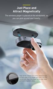 Solar Wireless Car MP3 Bluetooth FM Transmitter