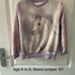 Girls jumper, age 6 to 8
