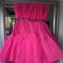Tulle Neon Pink Mini Dress size S Image 5