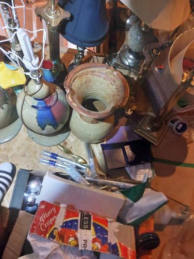 old vintage lamps from the 70s and 80s