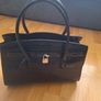 Hand Bag/Croc Black Grab Bag .. Price Drop Image 8