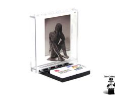 LEGO Rare The Art Of The Brick By Nathan Sawaya Lego Printed Museum Exhibit Limited Edition Promo Printed On A Lego Plastic Glass Window Head