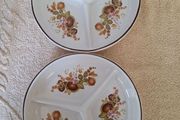 Vintage Ceramic Snack Plates
