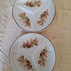Vintage Ceramic Snack Plates