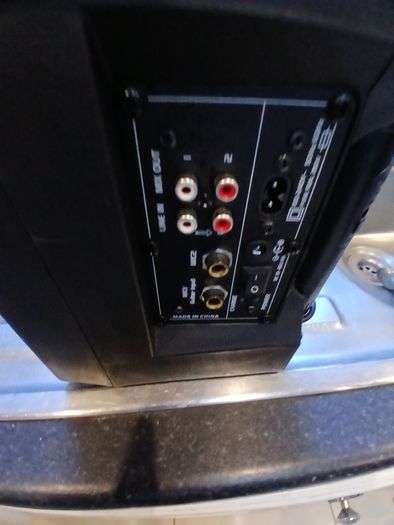 Street amp, house party amp,including 2 microphones