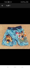 paw patrol boys swim shorts