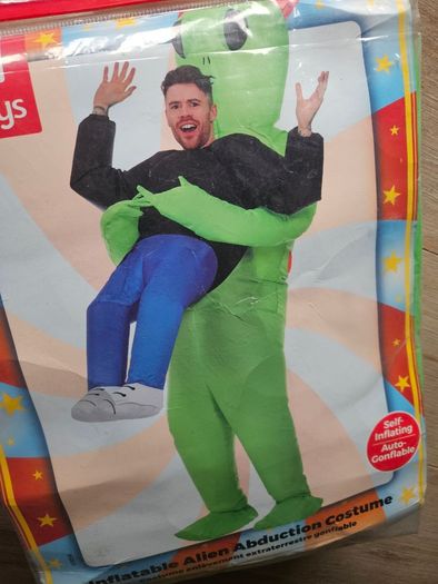Halloween Inflatable Alien Abduction Costume