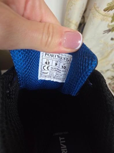 Brand New Potwest Safety Trainers Boots