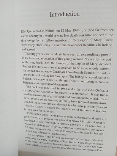 Edel Quinn 1907-1944 by Desmond Forristal (RB327)