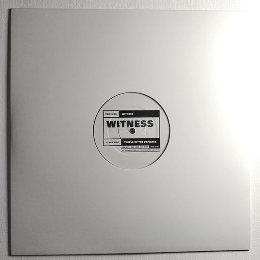 Witness - People Of The Universe - Temple Theatre / Crypt Dublin Classic! Near MINT Condition!!