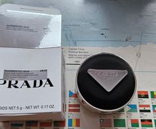 Prada Augmented Skin Reveal Mesh Cushion Foundation in LN10 in 5g Travel Size