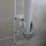 Nymas NymaPRO Doc M Trombone Lift & Lock Hinged Grab Rail with Leg Image 4