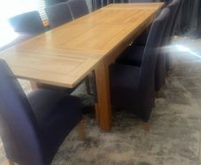 Extendable Oak Dining Table