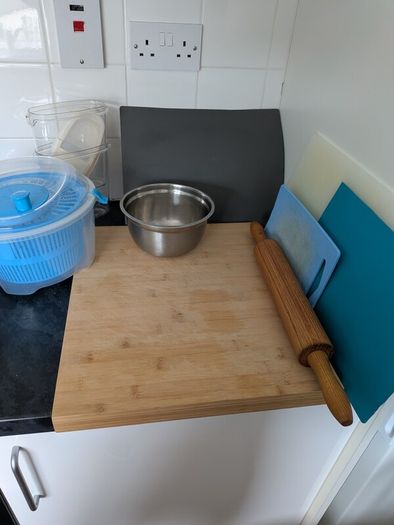 chopping boards containers cereal containers
