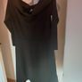 H&M black skater off shoulders knee length dress size M UK12 EU40 Postage included Image 3