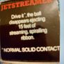 Jet Streamer Joke Golf Ball. Image 2
