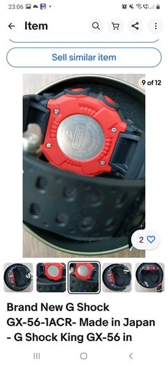 Brand new original G Shock GX56 King