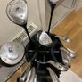 Set of Mitsushiba Golf clubs and Spalding golf bag Image 9