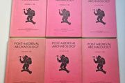 Post Medieval Archaeology Journals 1978 to 1983 - Archaeology Books x 6