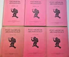 Post Medieval Archaeology Journals 1978 to 1983 - Archaeology Books x 6