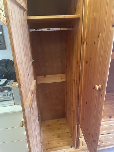 triple wardrobe