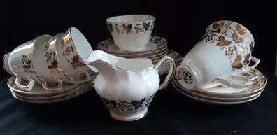 Royal Tara Fine Bone China 21 piece Tea Set