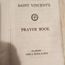 Saint Vincents Prayer Book. Small Imitation Leather 1980 . In Good Condition.  See Photos For Same Image 6