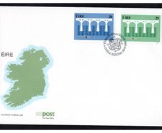 1984 Ireland Europa CEPT 25th Anniversary Logo Commemorative Stamps An Post First Day Cover (FDC)