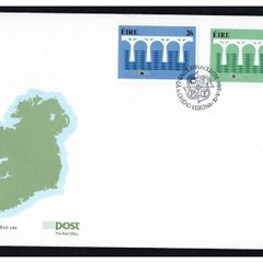 1984 Ireland Europa CEPT 25th Anniversary Logo Commemorative Stamps An Post First Day Cover (FDC)