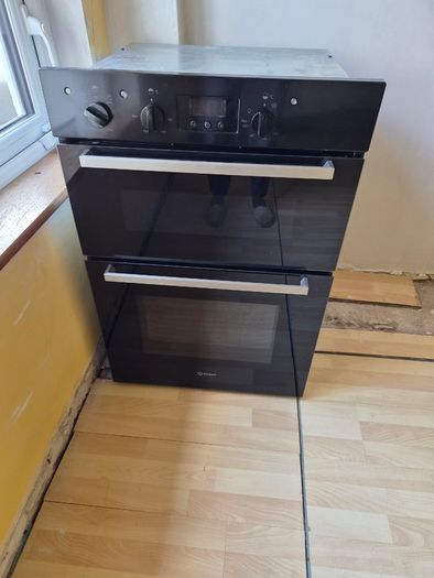 Indesit Aria Double Oven IDD 6340 BL
