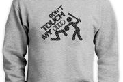 Don't Touch My Audi Carbon Fiber Sweatshirt Great Gift Present For Audi Fans