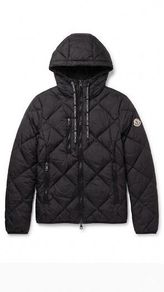Moncler Black Quilted Jacket - Womens Size 6-8