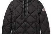 Moncler Black Quilted Jacket - Womens Size 6-8