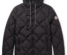 Moncler Black Quilted Jacket - Womens Size 6-8