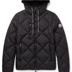 Moncler Black Quilted Jacket - Womens Size 6-8