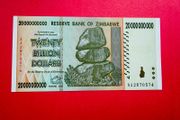 Zimbabwe  20 BILLION  DOLLARS  2008 Verified Under Uv Light ( Uncirculated ) Pick 86a